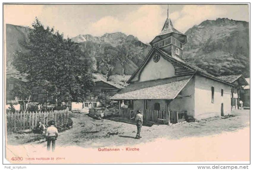 Suisse - Guttannen - Kirche - église - Guttannen