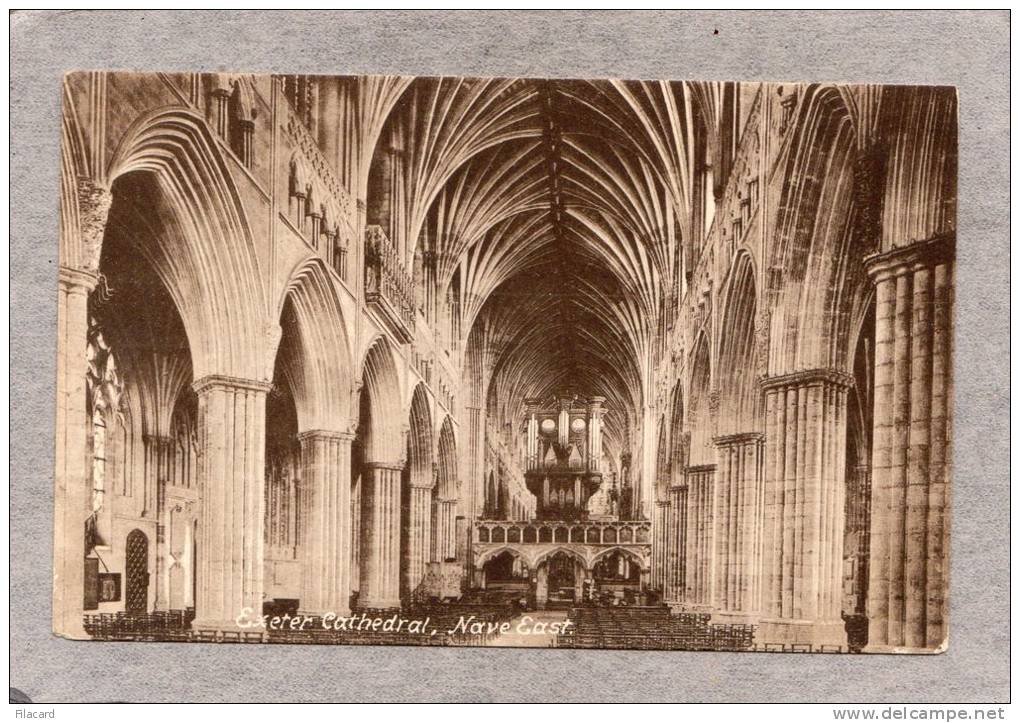 38922      Regno  Unito,     Exeter  Cathedral  -  Nave  East,  NV - Exeter