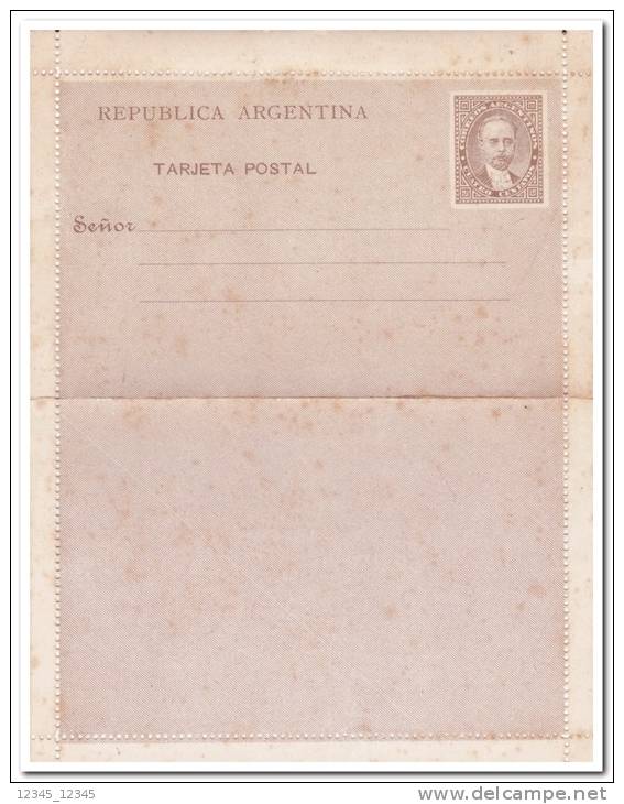 Argentinië Postcard Light Brown - Interi Postali