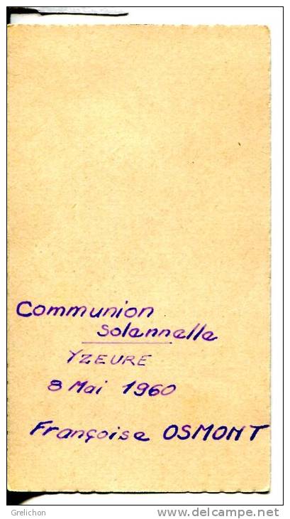 Communion Solennelle Françoise OSMONT - Kommunion Und Konfirmazion