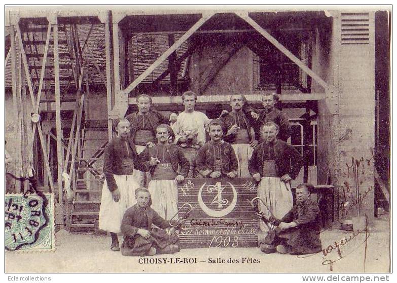 Choisy Le Roi  94    Salle Des Fêtes    Zouaves - Choisy Le Roi