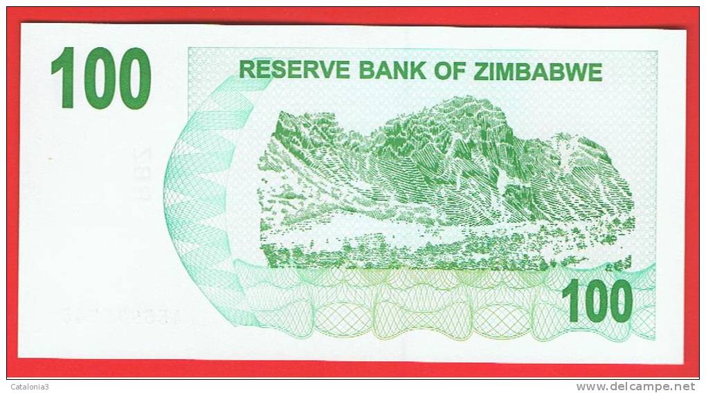 ZIMBABWE - 100  Dolar  2006 SC  P-42 - Simbabwe