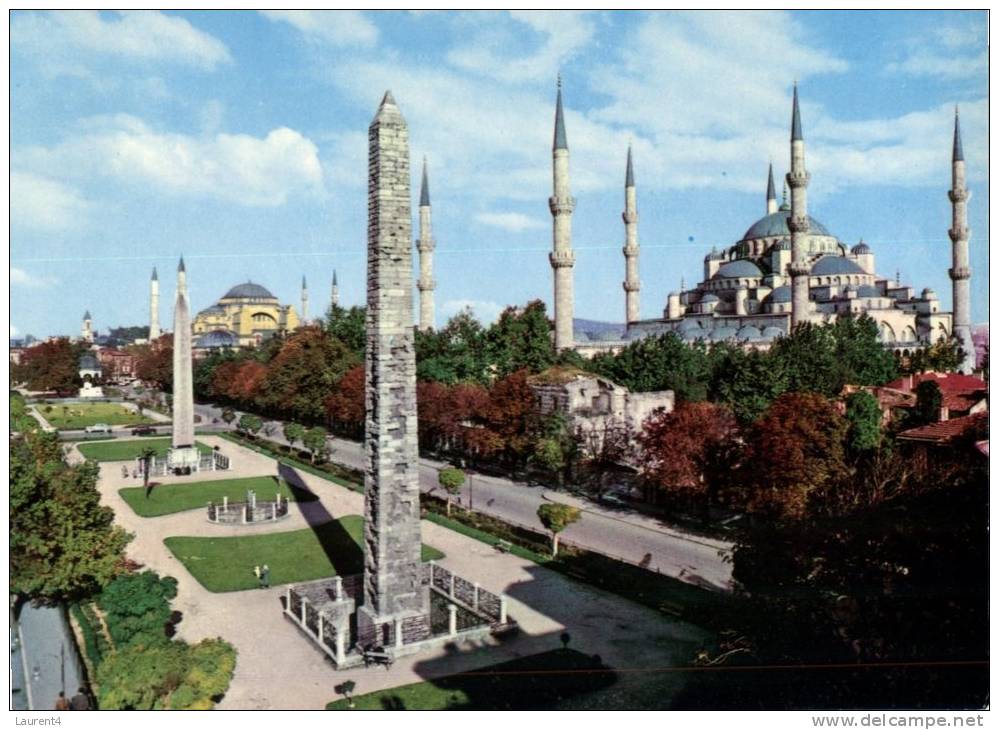 (150) Turkey Postcard - Istanbul Mosque - Islam