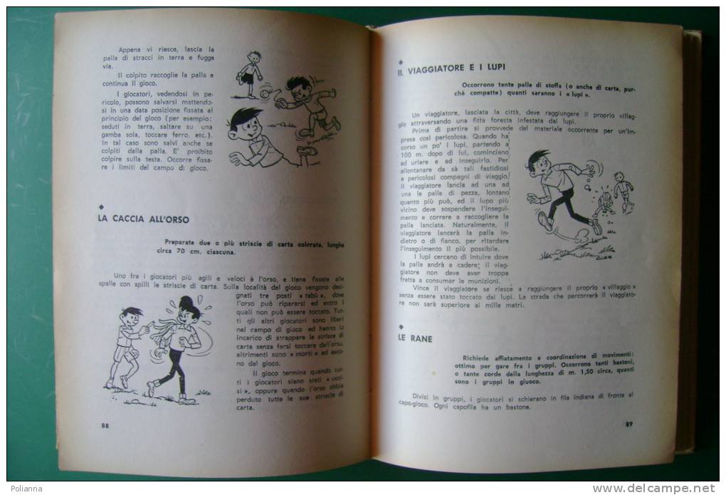 PFG/29 D.Volpi IL LIBRO DEI GIOCHI G.I.A.C./GIOVENTU' AZIONE CATTOLICA/SCOUT - Spelletjes