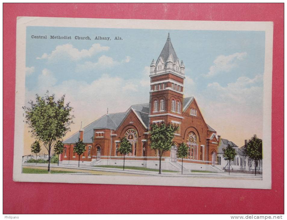 - Alabama >Albany Central Methodist Church - Not Mailed===========   Ref  943 - Autres & Non Classés