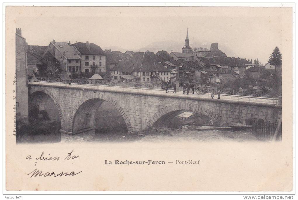 La  Roche-sur-Foron   -  Pont-Neuf - La Roche-sur-Foron