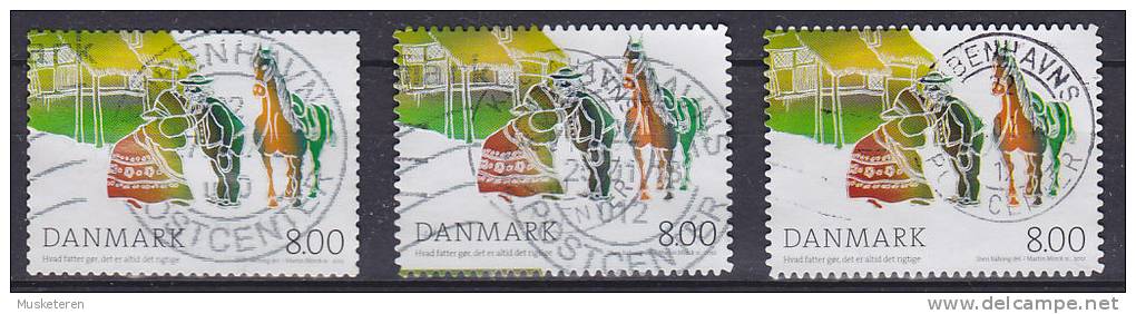 Denmark 2012 BRAND NEW 8.00 Kr. What Daddy Does ... By Hans Christian Andersen From Sheet + 2 Types Booklet (2 Scans) - Usati
