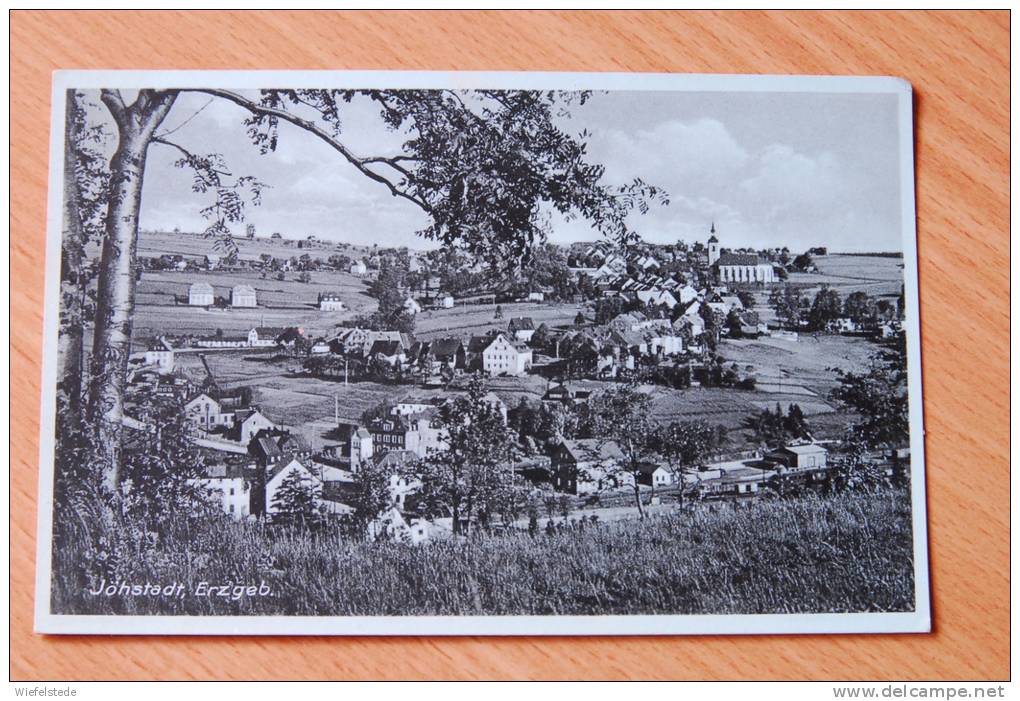 Jöhstadt Erzgebirge -rückseitiger Aufdruck: Opal-Glanz- - Jöhstadt