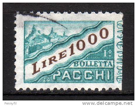 SAN MARINO - 1965/72 YT 47 USED PACCHI - Parcel Post Stamps