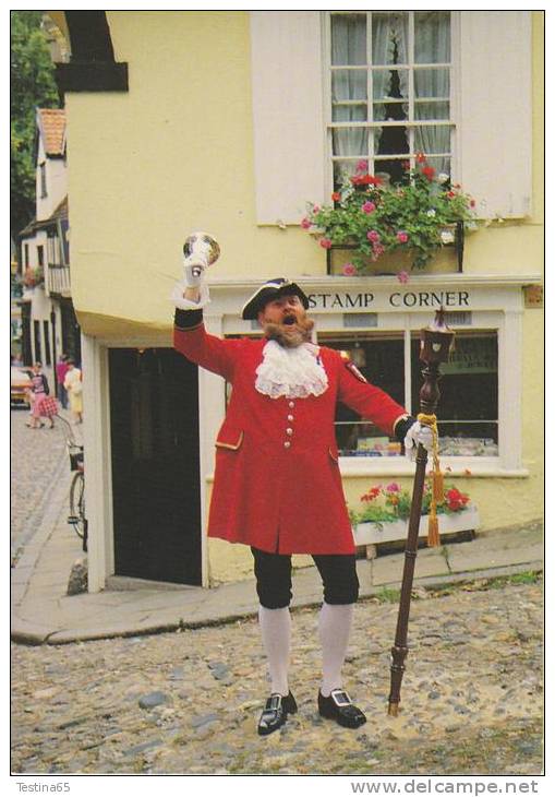 INGHILTERRA--NORFOLK--NORWICH--TOWN CRIER--BELLMAN OF NORWICH CITY--FG--WRITTEN - Norwich