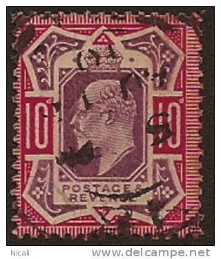 GB 1902 10d Purple And Red KE VII SG 254b U RV2058 - Unclassified