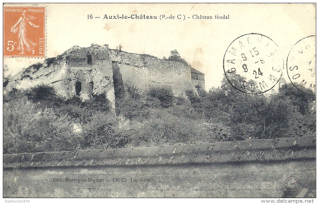 NORD PAS DE CALAIS - 62 - AUXI LE CHATEAU - Château Féodal - Auxi Le Chateau
