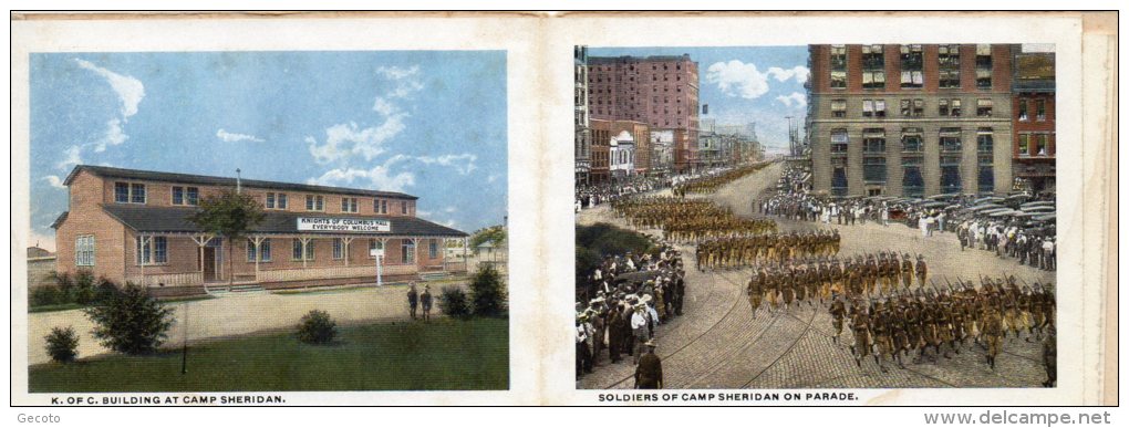 Camp Sheridan U.S. Army  En 1919 - Montgomery
