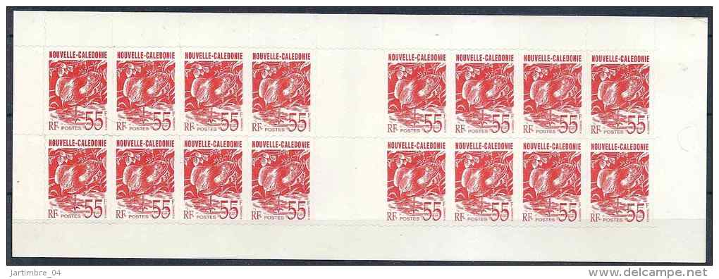 1993 NOUVELLE CALEDONIE C 639** Cagou, Carnet De 16 Autocollants - Booklets