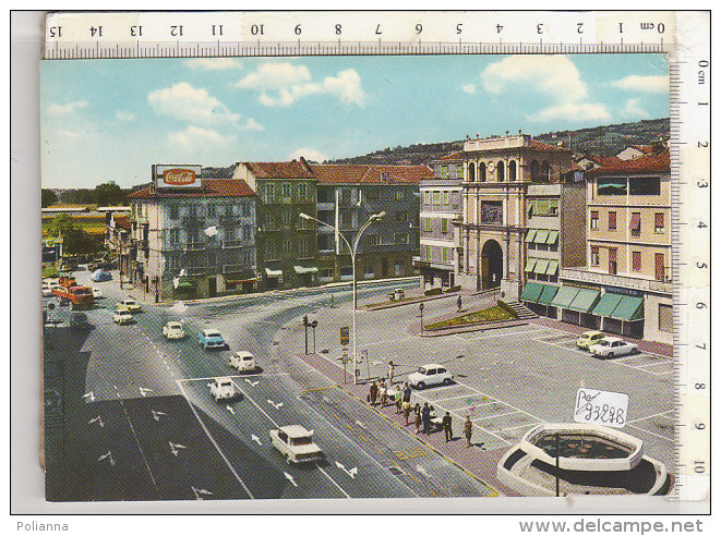 PO9329B#  TORINO - MONCALIERI - PIAZZA CADUTI DELLA LIBERTA' - AUTO OLD CARS - PUBBLICITA' COCA COLA   No VG - Moncalieri