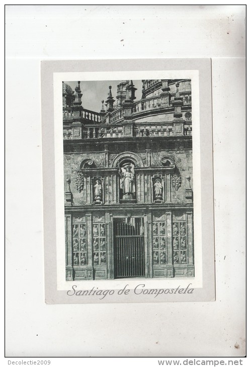 ZS36723 Santiago De Compostela Catedral Puerta Santa   2 Scans - Santiago De Compostela