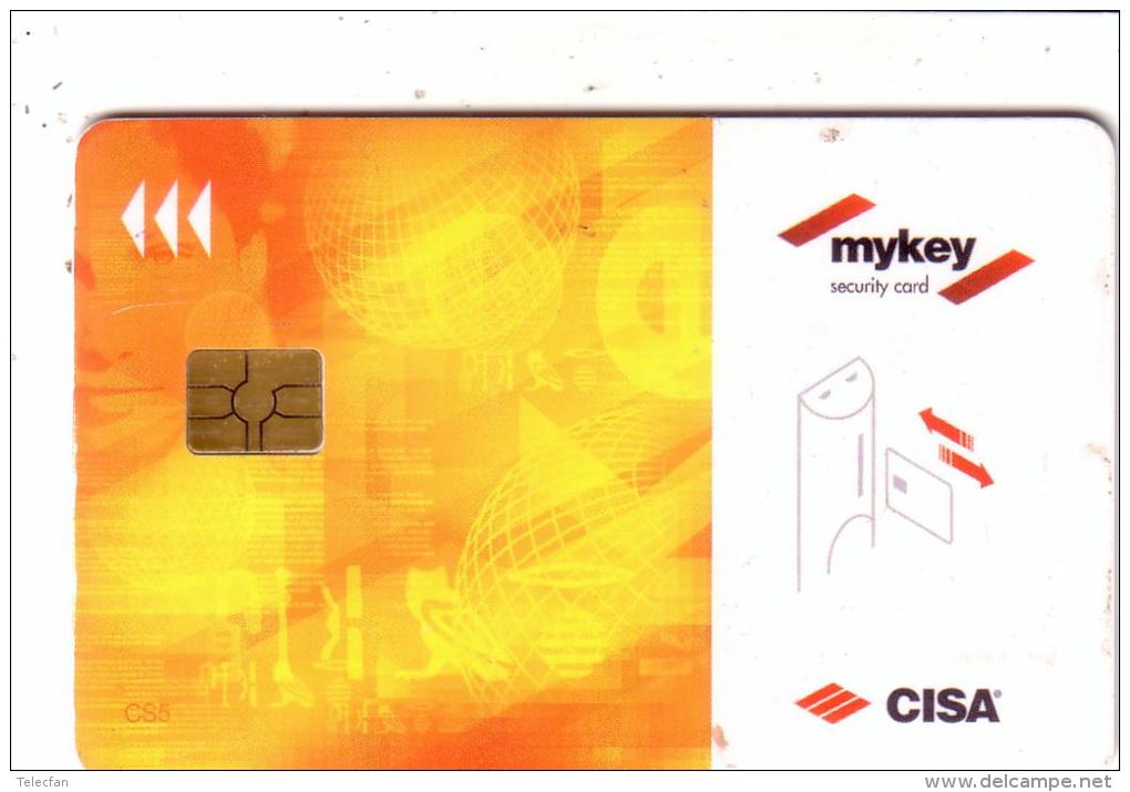 FRANCE CARTE A PUCE CHIP CARD CLE HOTEL KEY MYKEY CISA GEMPLUS  UT - Hotelzugangskarten