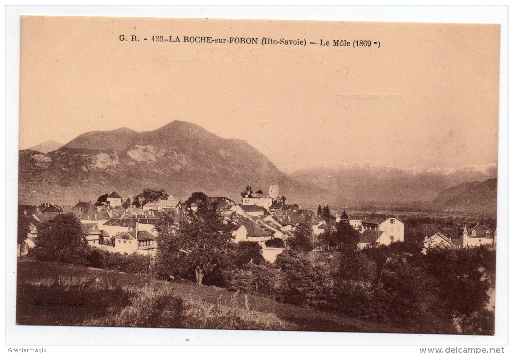 Cpa 74 - La Roche-sur-Foron - Le Môle - La Roche-sur-Foron