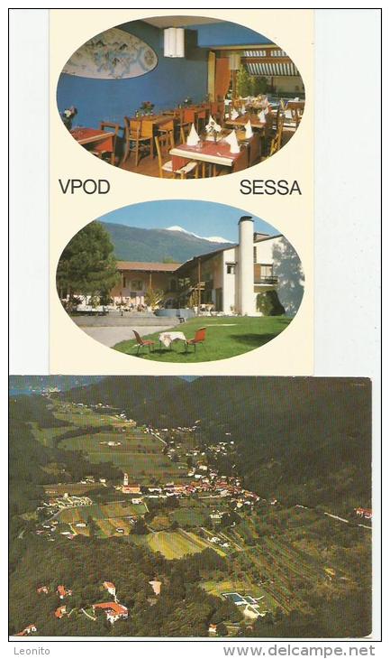 SESSA Malcantone Feriensiedlung VPOD Ticino 2 Ansichtskarten - Malcantone