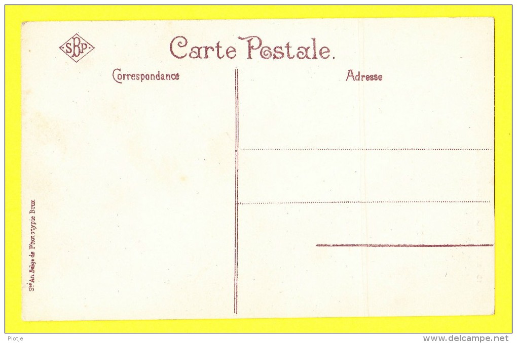 * Menen - Menin (West Vlaanderen - Bij Ieper) * (SBP, Nr 13) Rue De Lille Et L'église, TOP CPA, Tramway, Au Caoutchouc - Menen