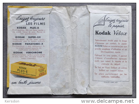 Kodak - C'est Plus Sur - Chien - 1 Pochette RV De Developpement Pour Rangement Negatif Et Papier - RARE - Supplies And Equipment
