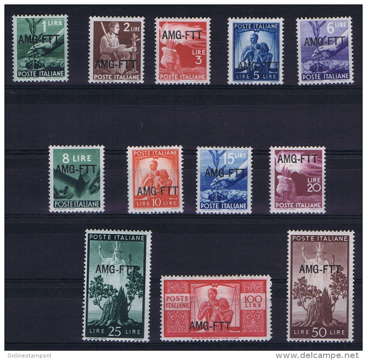 Italie Trieste Zone A AMG-FTT  56 - 67  MH/* , - Mint/hinged