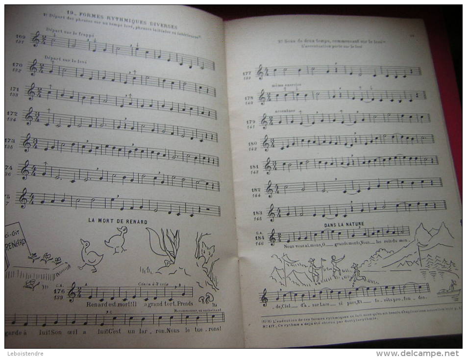 MAURICE CHEVAIS  ABECEDAIRE MUSICAL PREMIER LIVRE DE L'ELEVE  NOUVELLE EDITION ILLUSTREE 1949 - Musik