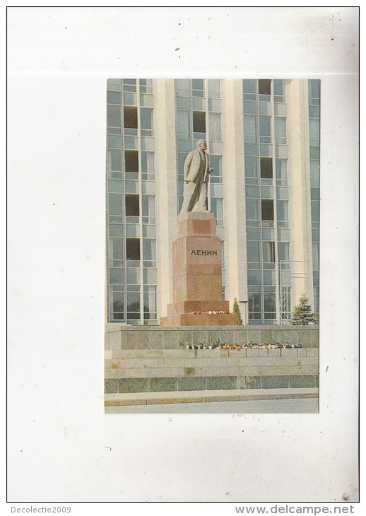 ZS34409 Monument To V I Lenin  Kisinev   2 Scans - Moldavie