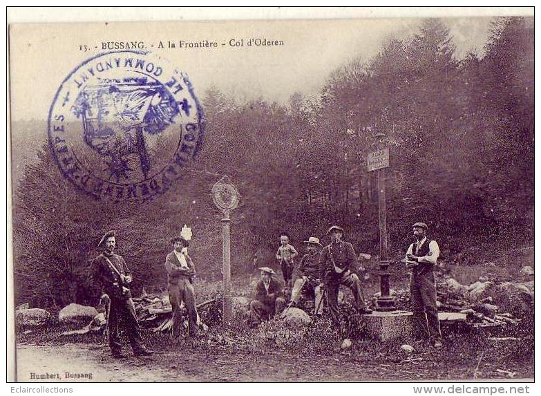 Bussang    88   Frontière  Col D'Oderen - Bussang