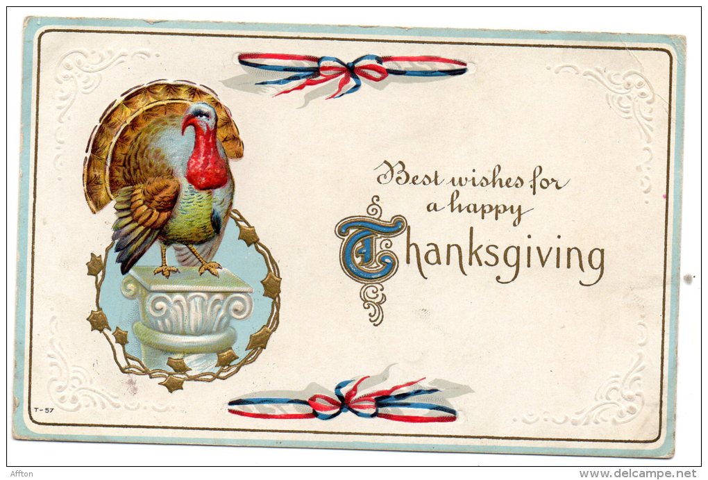 Thanksgiving 1905 Postcard - Thanksgiving