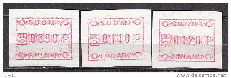 L6220 - FINLANDE FINLAND DISTRIBUTEURS Yv N°1a ** - Machine Labels [ATM]