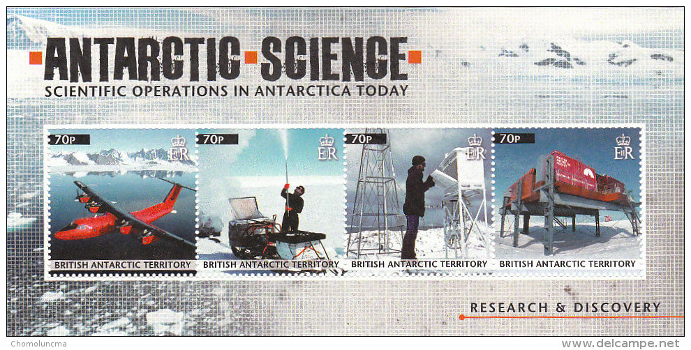 BAT Antartic Science Météo Piggott Space Science De Havilland Canada Dash-7 Anenometer Meteorologist Geologist - Autres & Non Classés