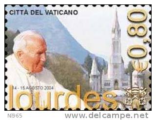 CITTA' DEL VATICANO - VATIKAN STATE - ANNO 2005 - I VIAGGI DI BENEDETTO XVI - ** MNH - Ungebraucht