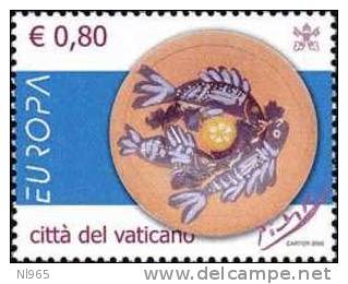 CITTA' DEL VATICANO - VATIKAN STATE - ANNO 2005 -  EUROPA  - ** MNH - Unused Stamps