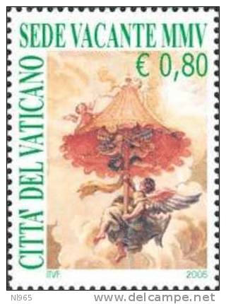 CITTA' DEL VATICANO - VATIKAN STATE - ANNO 2005 - SEDE VACANTE MMV - ** MNH - Nuovi