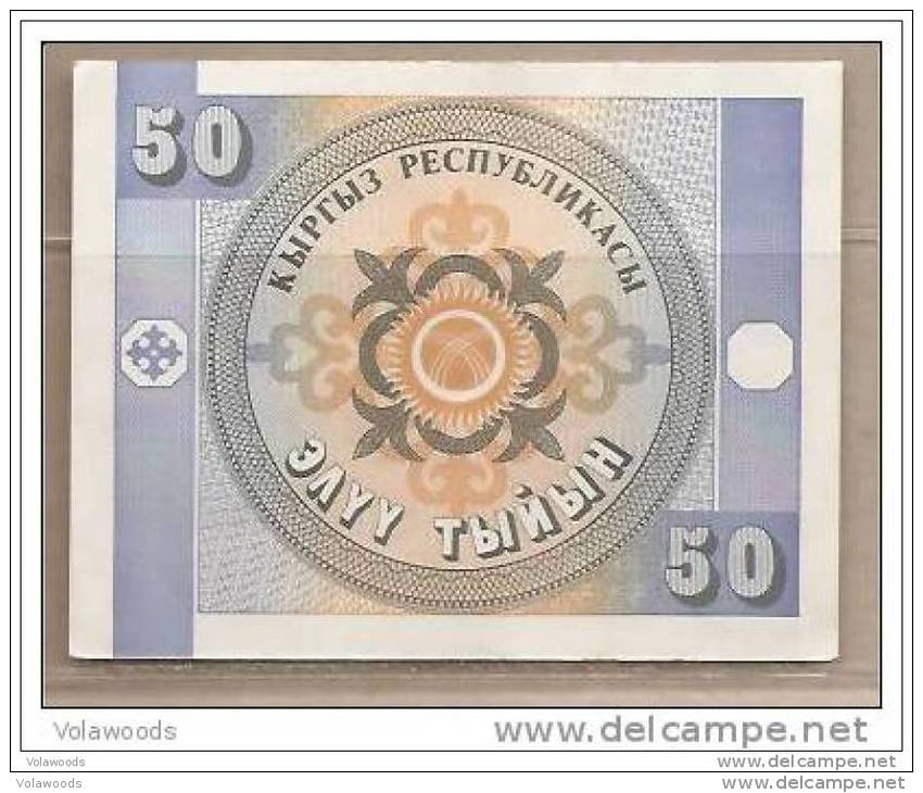 Kirghizistan - Banconota Circolata Da 50 Tyiyn - Kirguistán