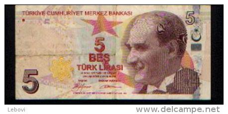 TURQUIE - 5 Livres - 14 Ocak 1970 - Turquia