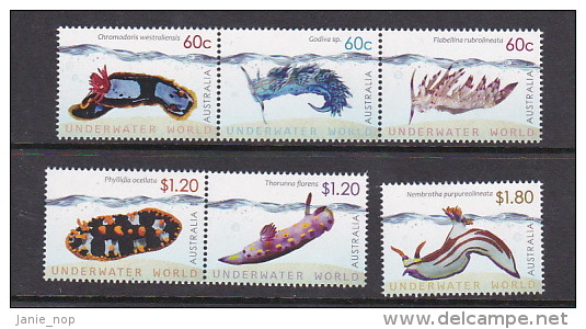 Australia 2012 Underwater World Set  MNH - Sheets, Plate Blocks &  Multiples