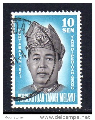 Malaya Federation 1961 Yang Di-Pertuan Agong, Fine Used - Fédération De Malaya