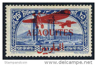 Alaouites C18 & C19 Mint Hinged Part Airmail Set From 1929 - Ungebraucht