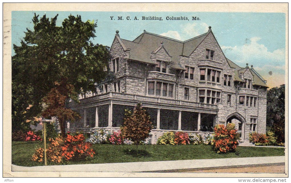 YMCA Bldg Columbia MO Old Postcard - Columbia