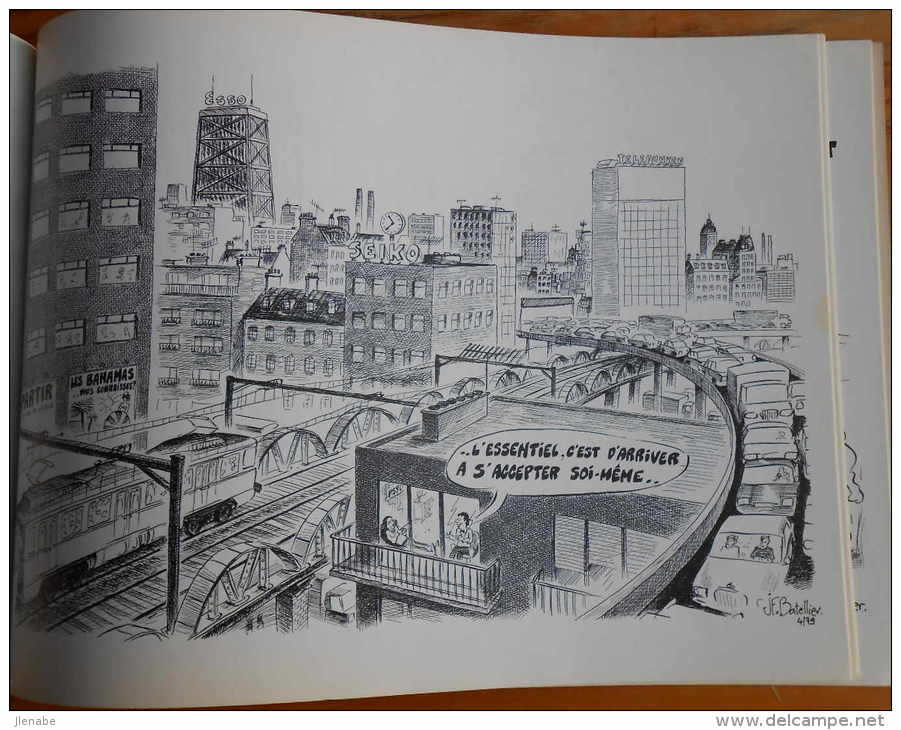 BATELLIER Album D'illustrations De 1980 Dédicacé - Dédicaces