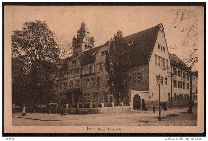 AK Jena, Neue Universität, Gel 1913 - Jena