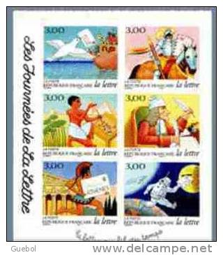 France Autoadhésif ** N°   18 à 23 Ou N° 3156 à 3161 - Demi Bande Journée De La Lettre « Au Fil Du Temps » - Unused Stamps