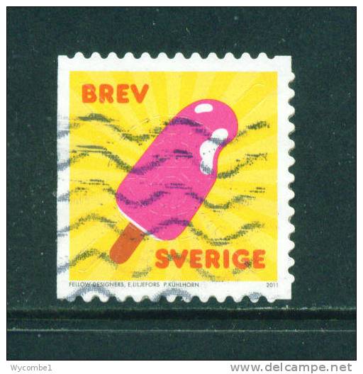 SWEDEN - 2011 Ice Cream ´Brev´ Used (stock Scan) - Usados