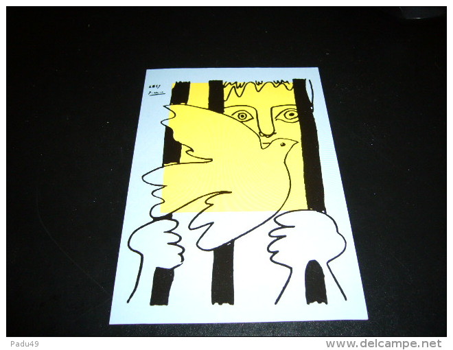 1 Carte Postale PICASSO Amnesty International - Picasso