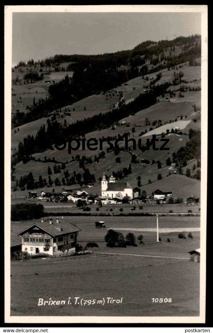 ALTE POSTKARTE BRIXEN IM THALE TIROL 1933 AK Cpa Postcard Ansichtskarte - Brixen Im Thale