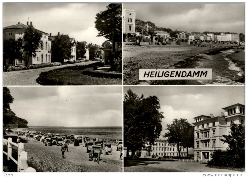 AK Heiligendamm, Professor-Vogel-Straße, Haus Berlin + Mecklenburg, Beschr, 1970 - Heiligendamm