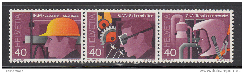 Switzerland  Scott No. 659-61 Mnh  Year 1978 - Neufs