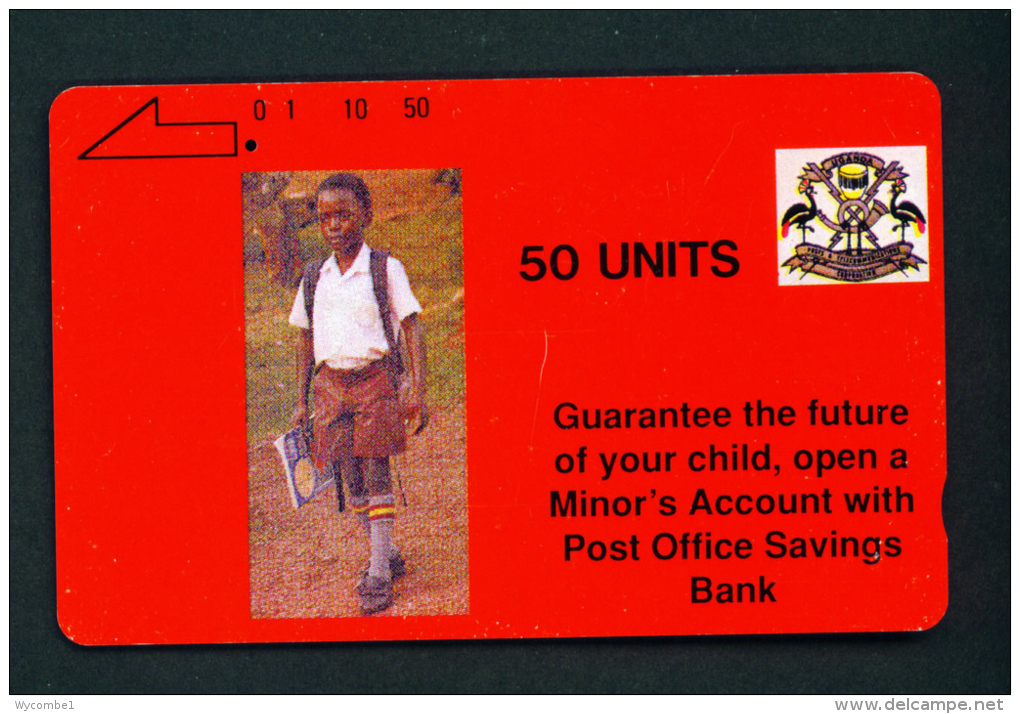 UGANDA - Magnetic Phonecard As Scan - Uganda